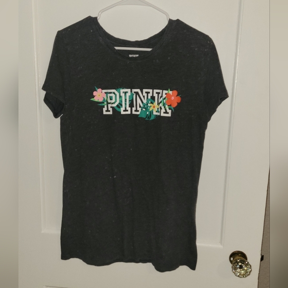 PINK Graphic Relaxed Fit Tee - Picture 1 of 4